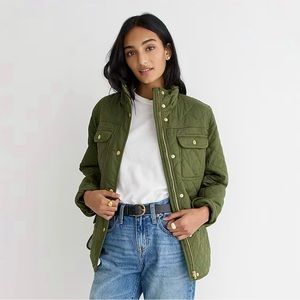 J. Crew Quilted Downtown Field Jacket